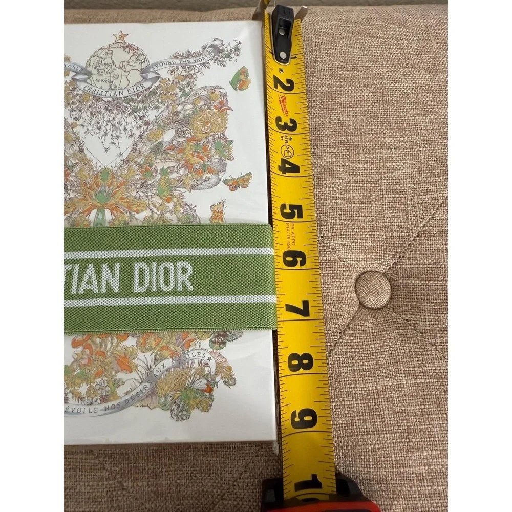NWT Dior Butterfly Garden Notebook with band